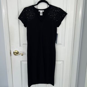 Black Beaded Dress